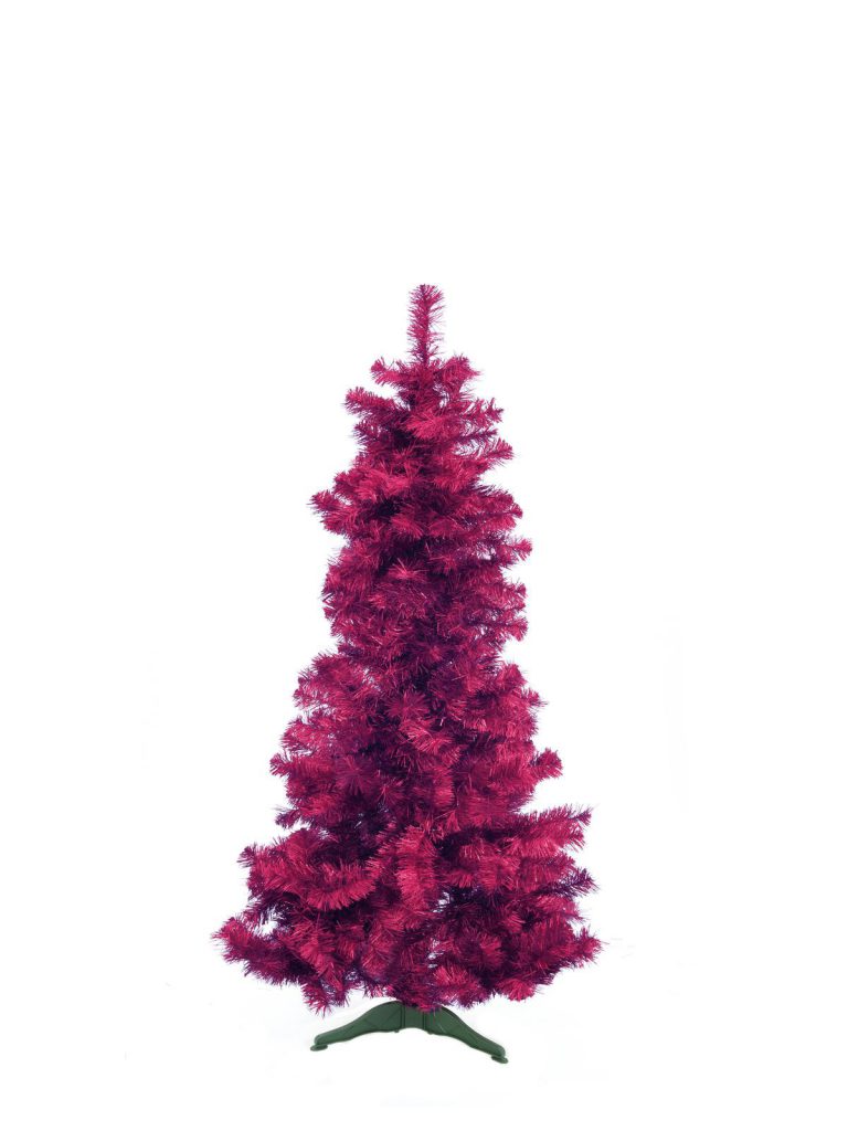 EUROPALMS Fir tree FUTURA, violet metallic, 180cm