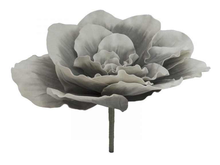 EUROPALMS Giant Flower (EVA), stone grey, 80cm