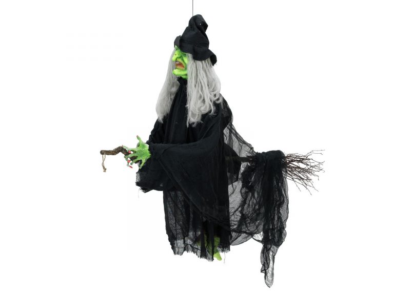 EUROPALMS Halloween Flying Witch 140cm