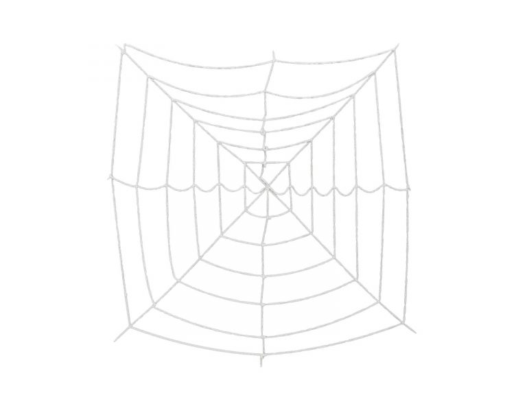 EUROPALMS Halloween Spiderweb, 180x180cm