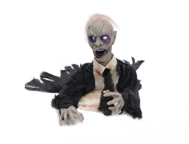 EUROPALMS Halloween Zombie, animated 43cm