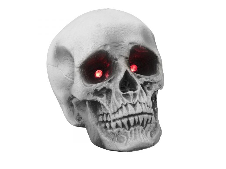 EUROPALMS Halloween scull 21x15x15 LED