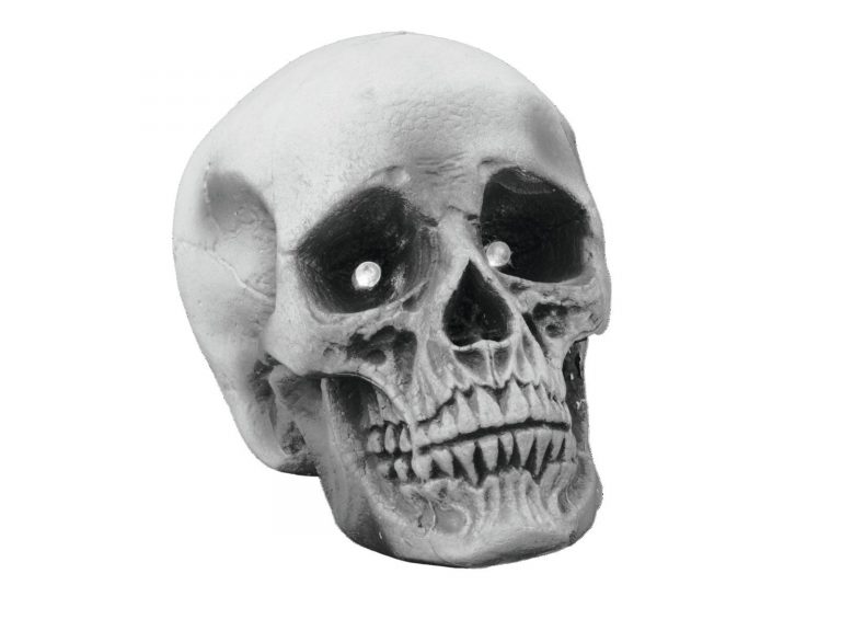 EUROPALMS Halloween scull 21x15x15 LED