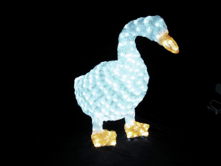 EUROPALMS LED GOOSE, with 432 LEDs