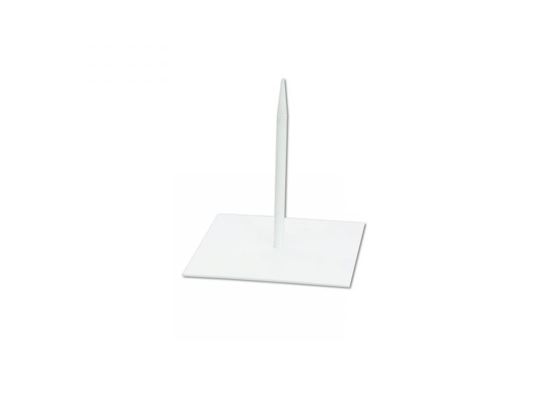 EUROPALMS Metal stand for deco 18x18cm white