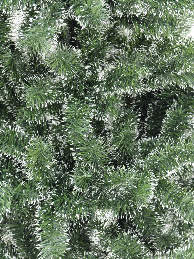 EUROPALMS Premium Fir tree, green-white, 180cm