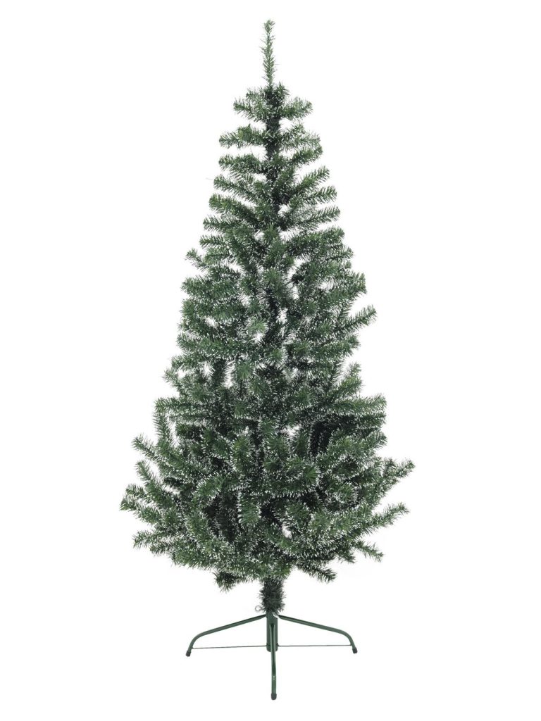 EUROPALMS Premium Fir tree, green-white, 180cm