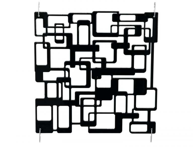 EUROPALMS Room Divider Labyrinth black 4x