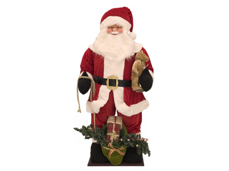 EUROPALMS Santa, inflatable with integrated pump, 190cm