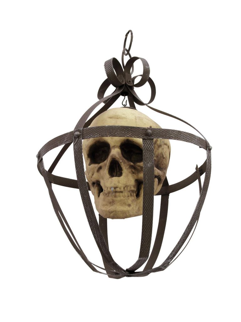 EUROPALMS Skull lantern 39cm