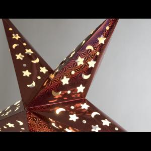 EUROPALMS Star Lantern, Paper, red, 75 cm