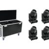 FUTURELIGHT Set 4x DMB-160 LED Moving-Head + Case