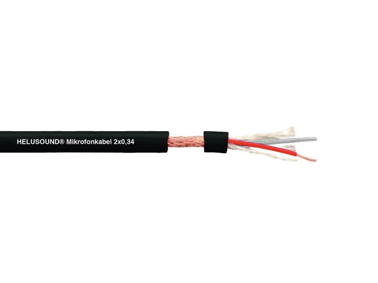 HELUKABEL DMX cable 2x0.34 100m bk