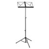 Music Stand incl bag Acciaio 470-1.150 mm