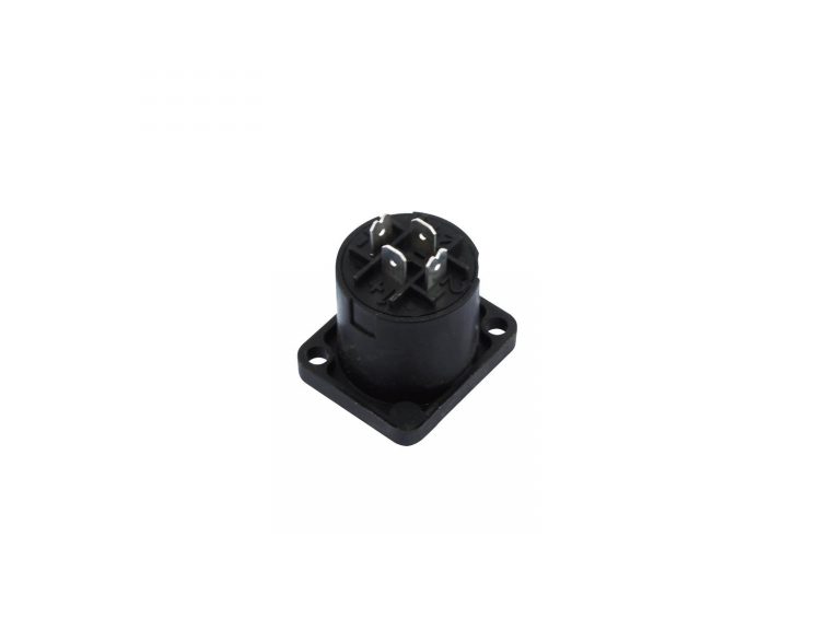 NEUTRIK Speakon mounting socket 4pin NL4MP