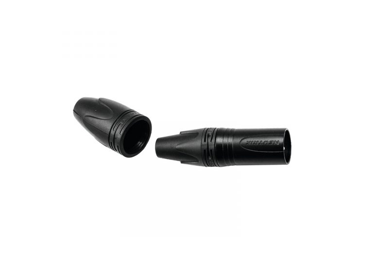 NEUTRIK XLR plug 3pin NC3MXX-HD-B-D