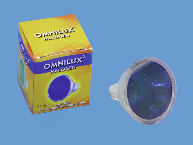 OMNILUX JCDR 230V/35W GX-5.3 1500h blue