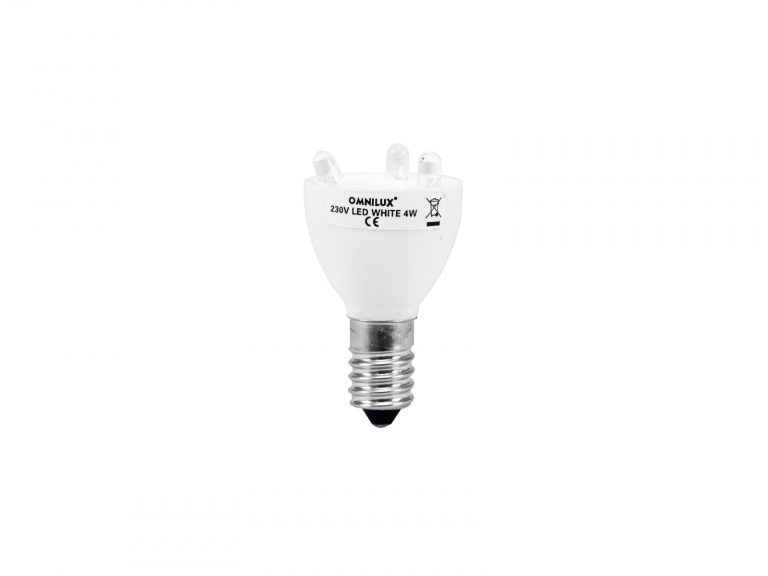 OMNILUX LED bulb 230V E-14 3 diodes white