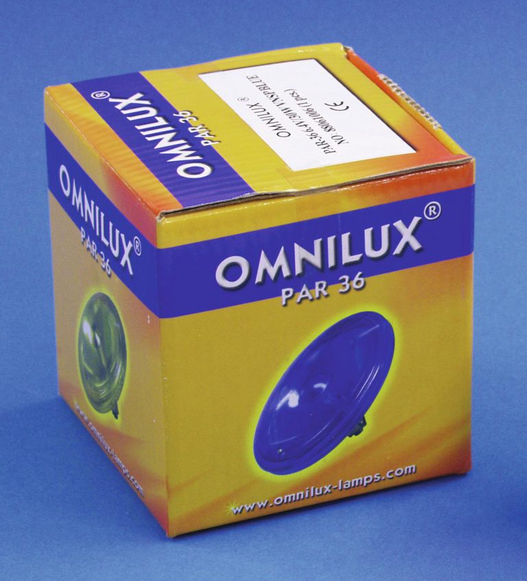 OMNILUX PAR-36 6.4V/30W G-53 VNSP blue