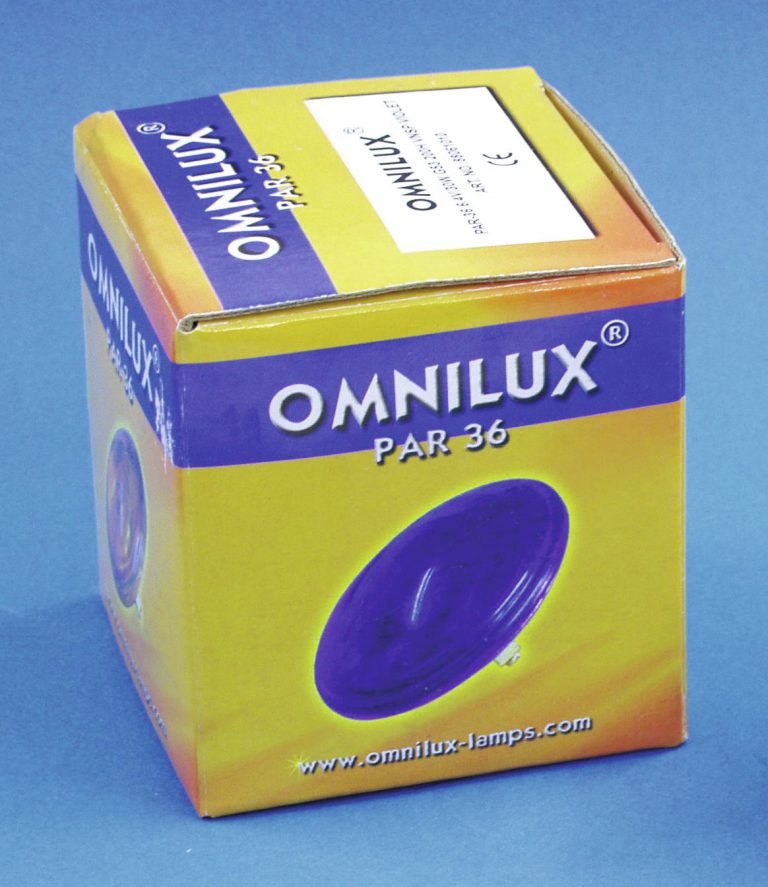 OMNILUX PAR-36 6.4V/30W G-53 VNSP violet