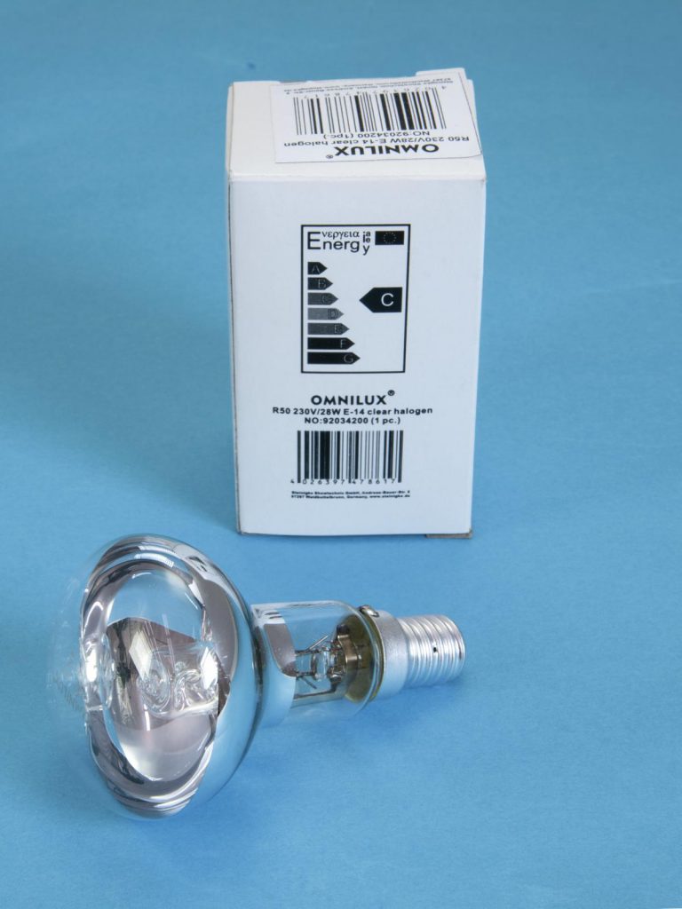 OMNILUX R50 230V/28W E-14 clear halogen