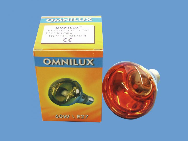 OMNILUX R80 230V/60W E-27 orange