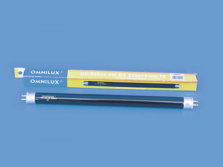 OMNILUX UV Tube 6W G5 T5 5000h 212x16mm