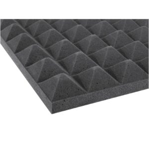 OMNITRONIC Accoustic Foam, Pyramid 50mm, 50x50cm