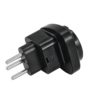 OMNITRONIC Adapter EU/CH Plug 10A bk