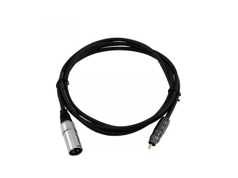 OMNITRONIC Adaptercable RCA/XLR(M) 2m bk