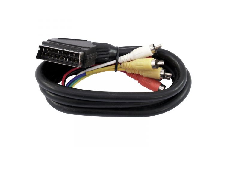 OMNITRONIC Adaptercable Scart/6xRCA 1.5m