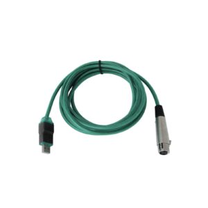 Interface Cable USB/XLR(F) 5m black - omnitronic