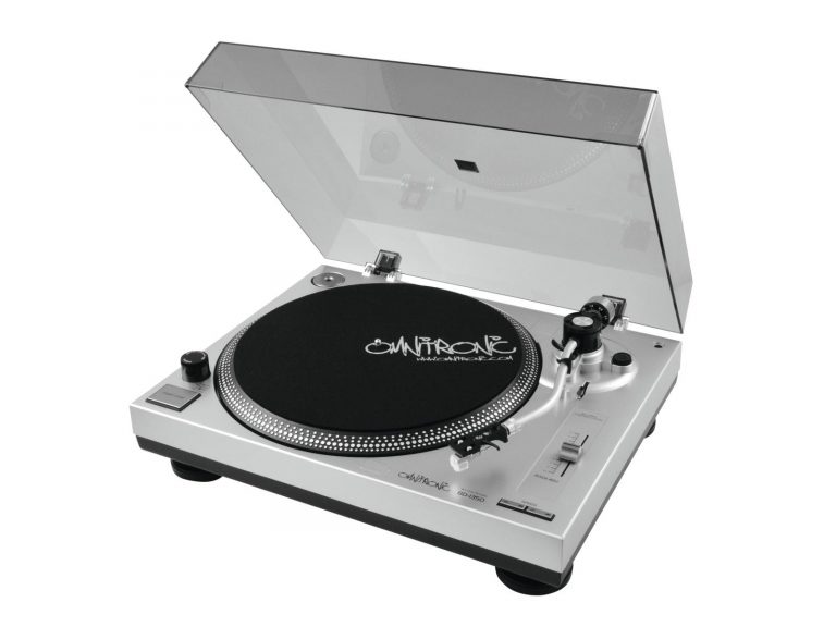 OMNITRONIC BD-1350 Turntable sil