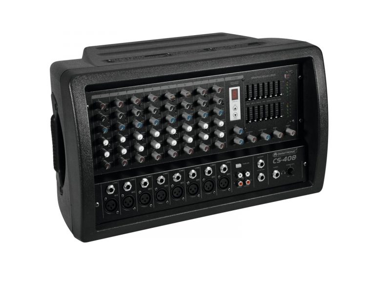 OMNITRONIC CS-408 Powered Mixer