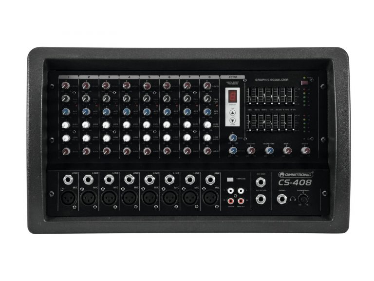 OMNITRONIC CS-408 Powered Mixer