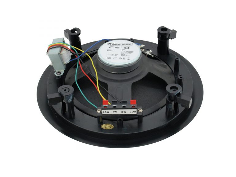 OMNITRONIC CS-8 Ceiling Speaker black