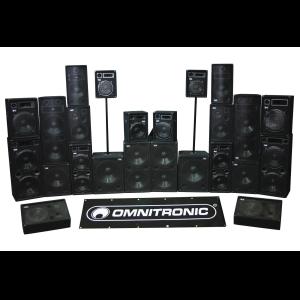 OMNITRONIC DX-1022 3-Way Speaker 400 W