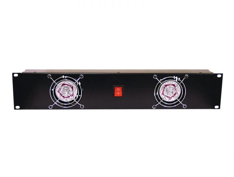 OMNITRONIC Front Panel Z-19 with 2 Fans wired 2U