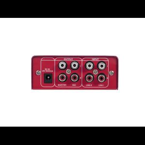 OMNITRONIC GNOME-202 Mini Mixer red