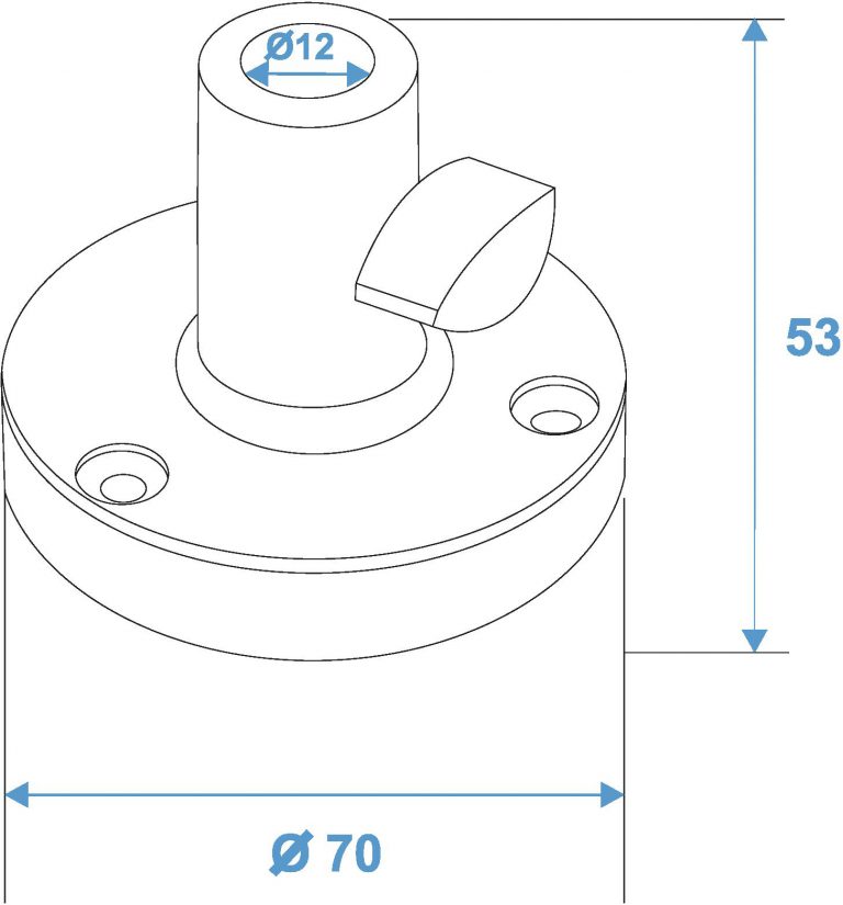 OMNITRONIC Holder Type B f. Table-Microphone Arm bk