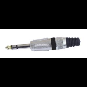 OMNITRONIC Jack plug 6.3 stereo ROAD 10x