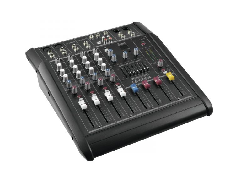 OMNITRONIC LS-622A Powered Live Mixer