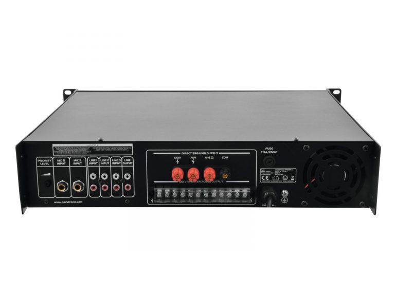 OMNITRONIC MPZ-250.6 PA Mixing Amplifier