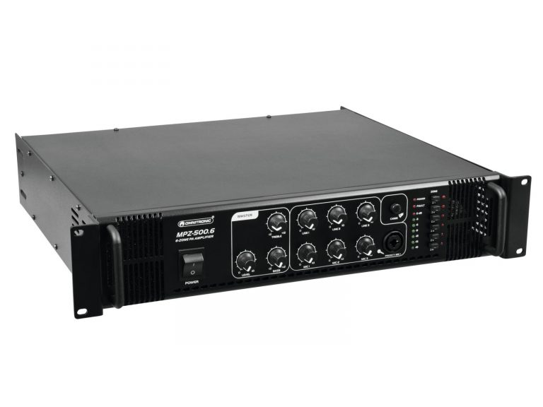 OMNITRONIC MPZ-500.6 PA Mixing Amplifier