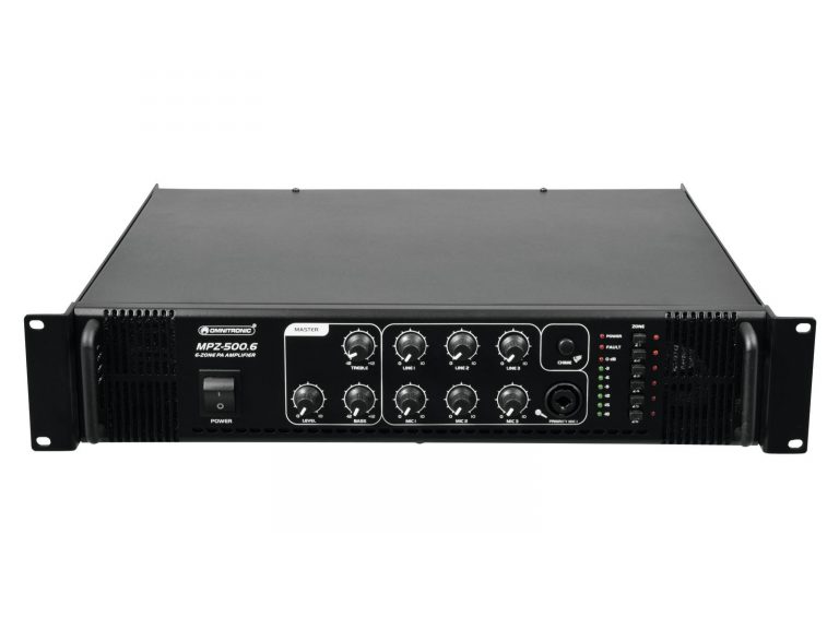 OMNITRONIC MPZ-500.6 PA Mixing Amplifier