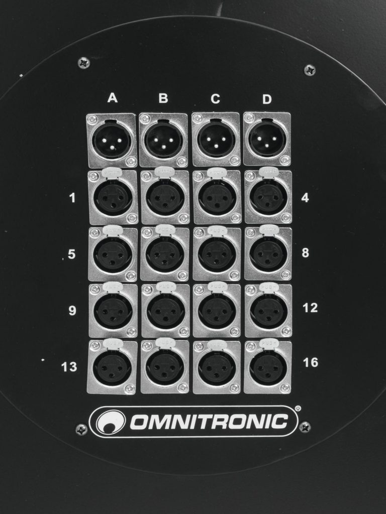 OMNITRONIC Multicore Stagebox 16/4 50m cable reel