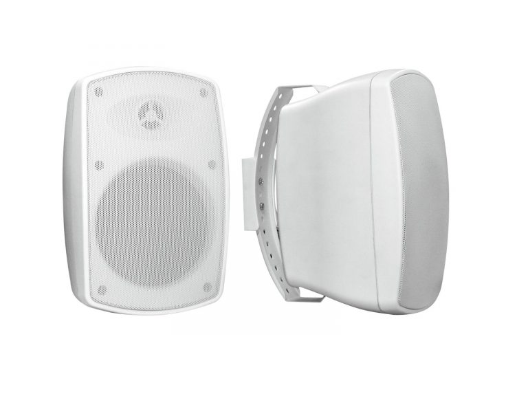 OMNITRONIC OD-5 Wall Speaker 8Ohms white 2x