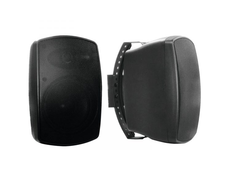 OMNITRONIC OD-6A Wall Speaker active black 2x