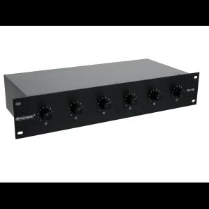 OMNITRONIC PA 6-Zone Stereo Vol-Cont20W bk