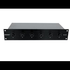 OMNITRONIC PA 6-Zone Stereo Vol-Cont20W bk